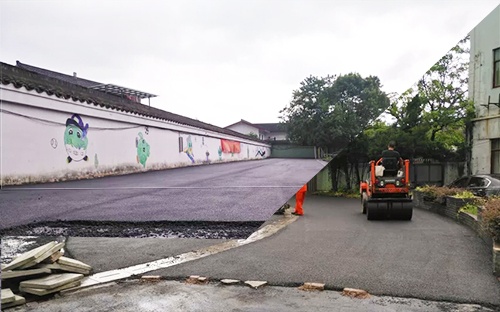 塑膠跑道瀝青攤鋪